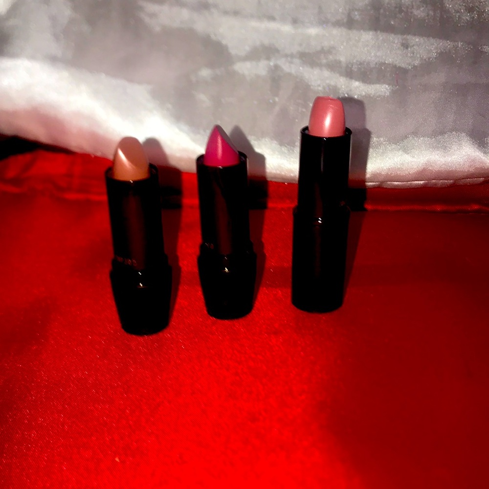 3 brand new lancome Valentine’s Day edition lip sticks.